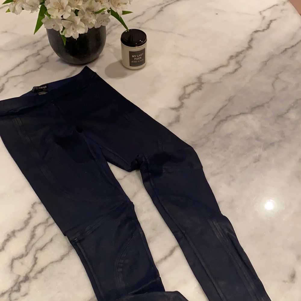 David Learner Navy Leggings